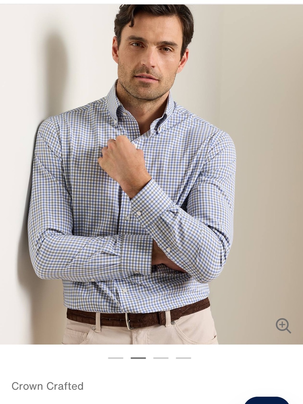 Clarence Performance Poplin Sport Shirt
$225
Tailored Fit